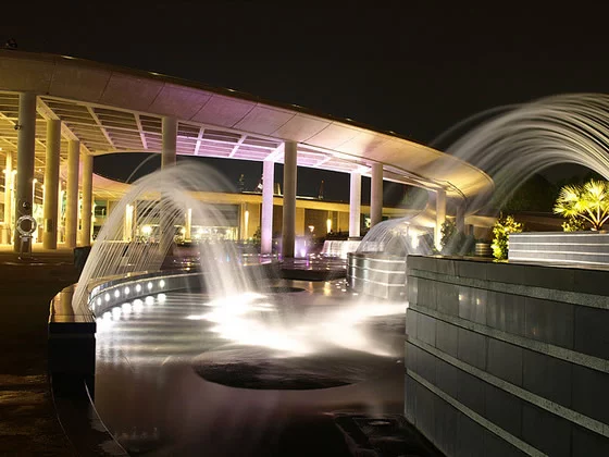 Marina Barrage Fountains