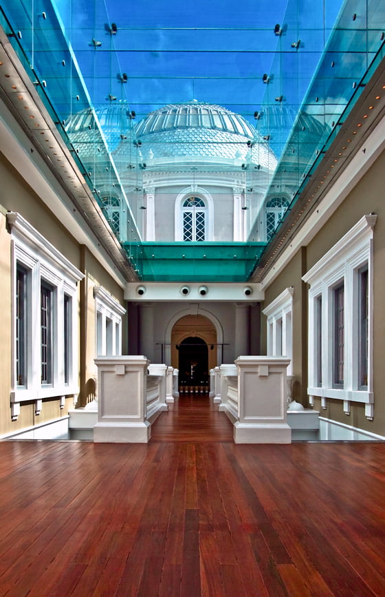 National Museum of Singapore - Glass Passage National Museum of Singapore - Glass Passage