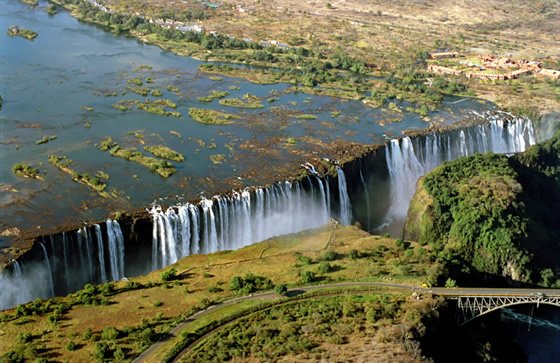 victoria falls map location