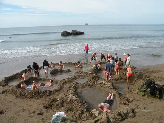 Hot Water Beach Pools - Coromandel Hot Water Beach Pools - Coromandel