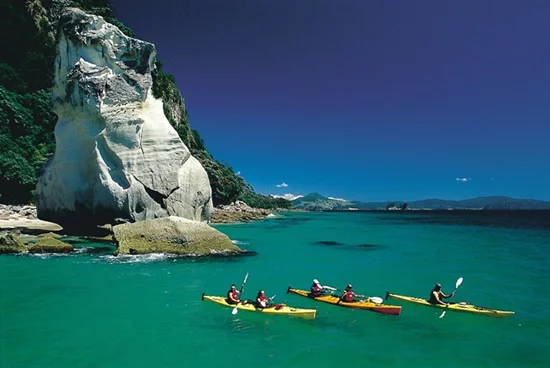 Kayaking Cathedral Cove - Coromandel Kayaking Cathedral Cove - Coromandel