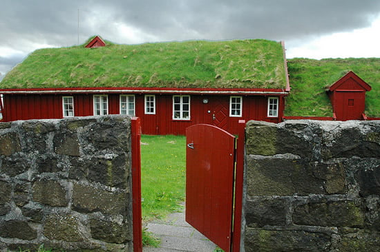 Green Roof House in Tórshavn