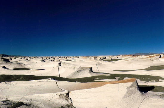 Campo de Piedra Pomez - A White Labyrinth Landscape - World Top Top