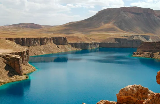 Band-e Amir Lakes | Photo by: Alex Dehgan/WCS Band-e Amir Lakes