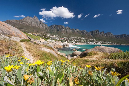Table Mountain and the 12 Apostles - View as seen from Maidens Cove