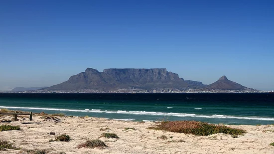 Table Mountain from Table View Beach | Photo by: georg.schmidt - Flickr Table Mountain from Table View Beach