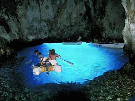 Bisevo Blue Cave Bisevo Blue Cave or Modra špilja