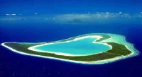 Heart-shaped Tupai Island