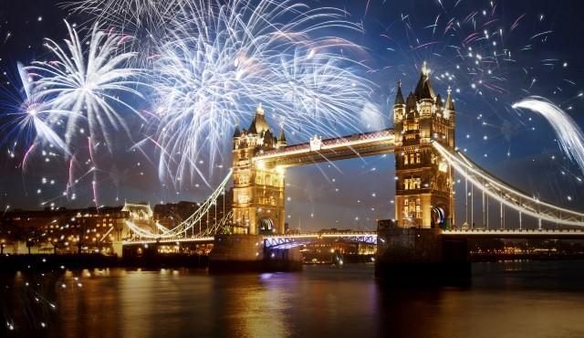 London Bridge New Years Eve Fireworks