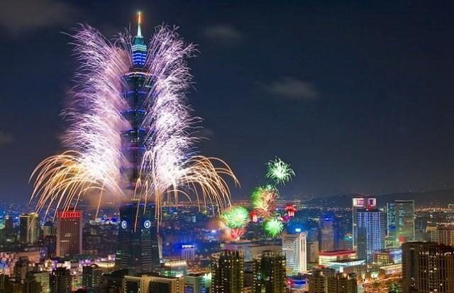 Taipei New Years Eve Fireworks
