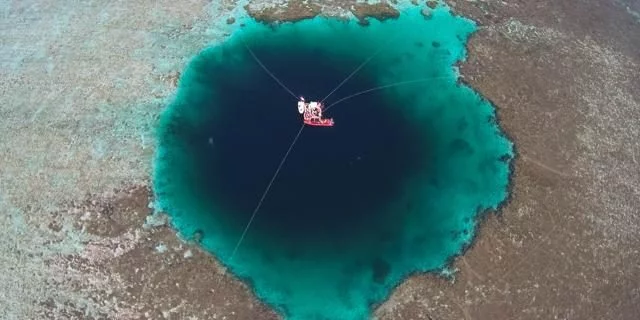 Dragon Hole From Above